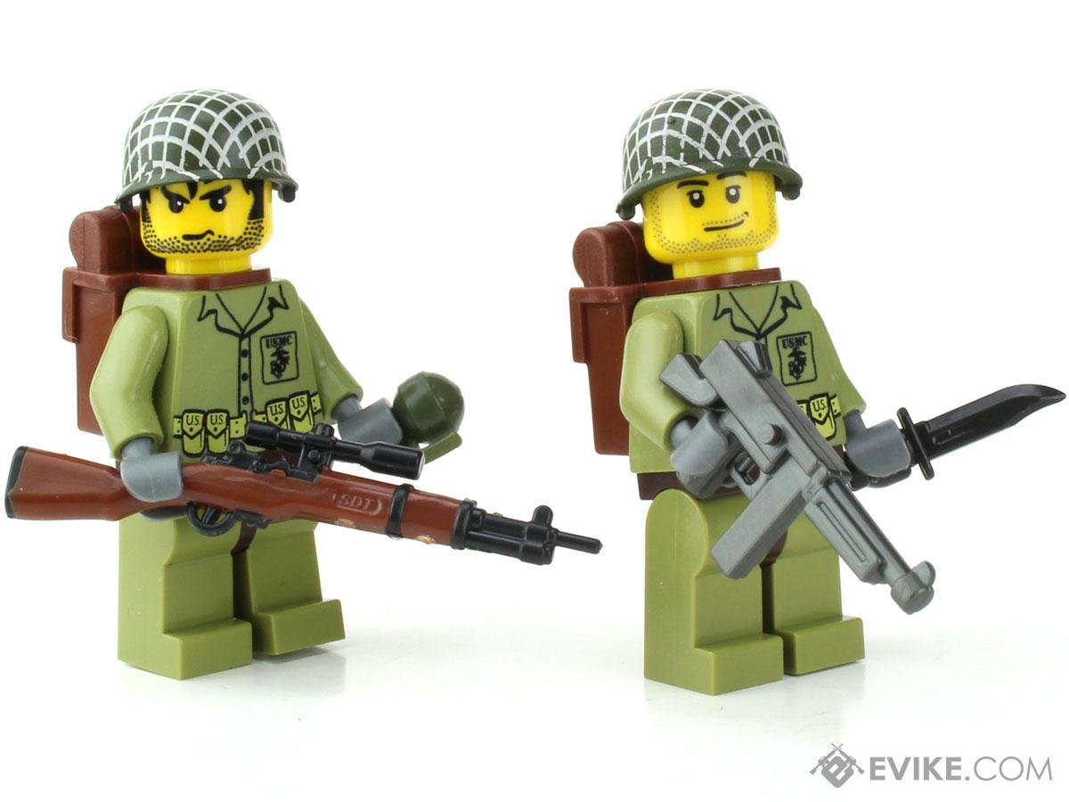 Battle Brick Customs Military Mini-Figure (Model: USMC 2 Pack), MORE ...