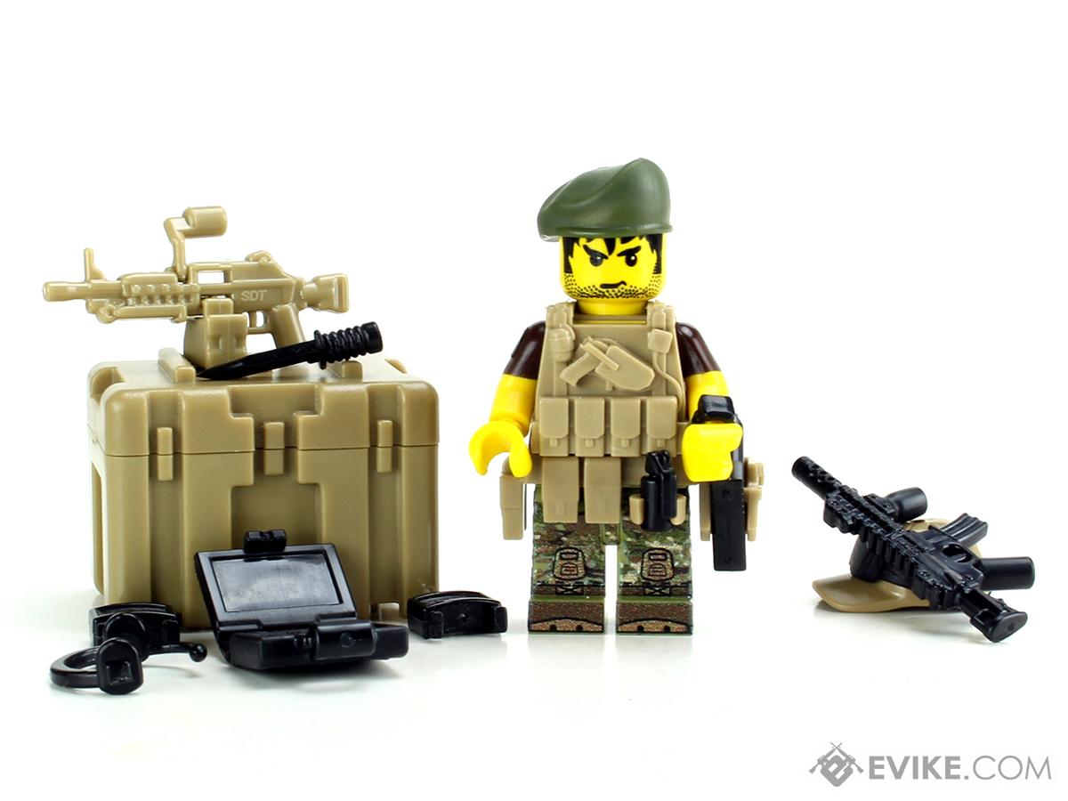 Battle Brick Customs Military Mini-figure (model: Green Beret Oda 