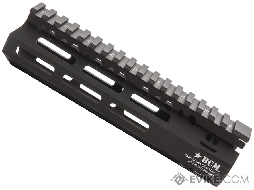 BCM GUNFIGHTER MCMR M-LOK Compatible Modular Rail for AR15 Rifles (Length: 7)