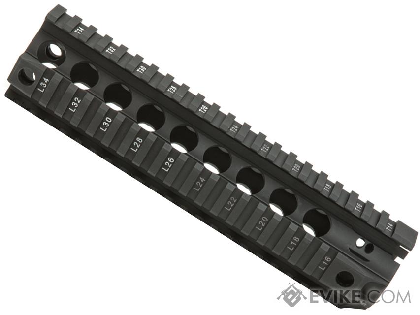 BCM GUNFIGHTER Quad Rail Free Float Handguard (Length: 9 / Black)