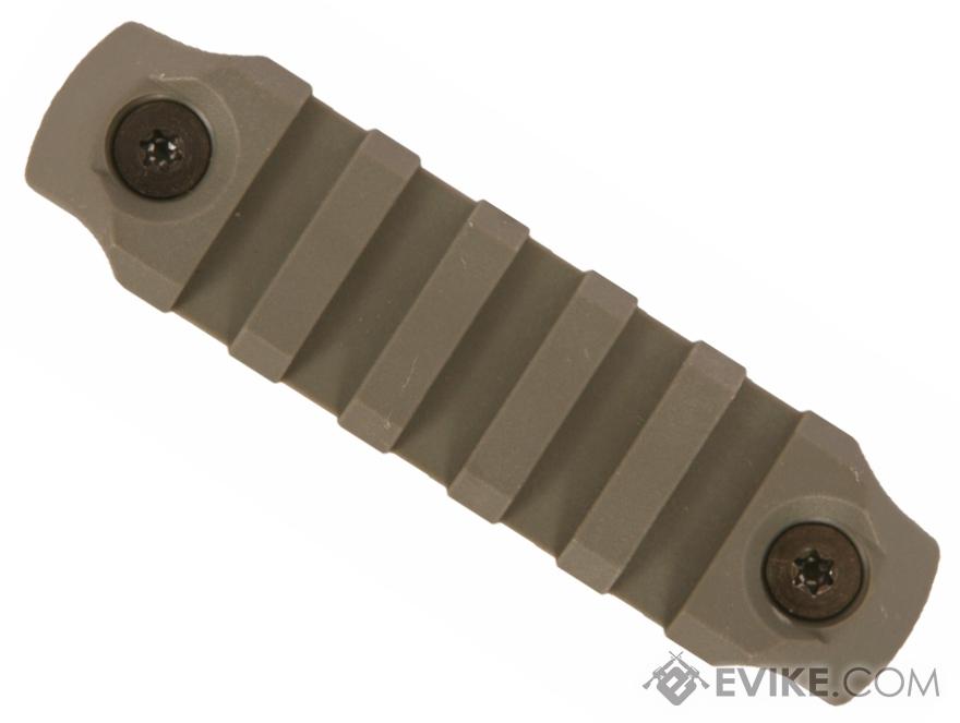 BCM Nylon Fiber KeyMod Picatinny Rail Adapter (Length: 3 / Foliage Green)