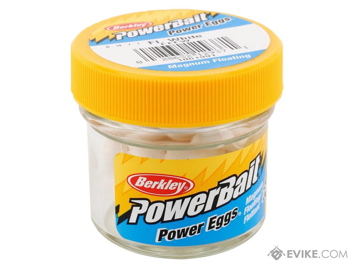 Berkley PowerBait Power Eggs Floating Magnum (Color: Fluorescent White)