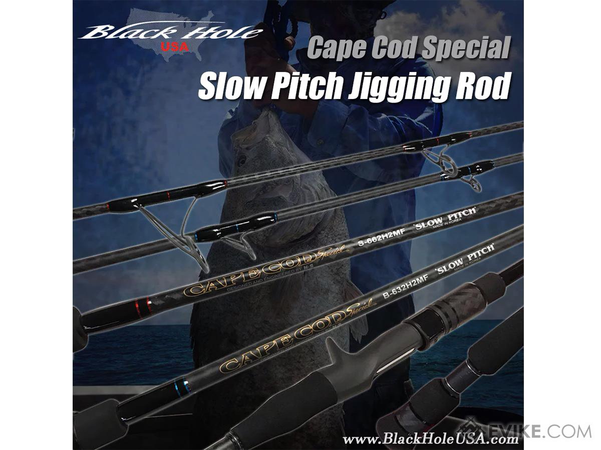 Black Hole USA Cape Cod Special Slow Pitch Jigging Rod (Model: B-662HMF),  MORE, Fishing, Rods -  Airsoft Superstore