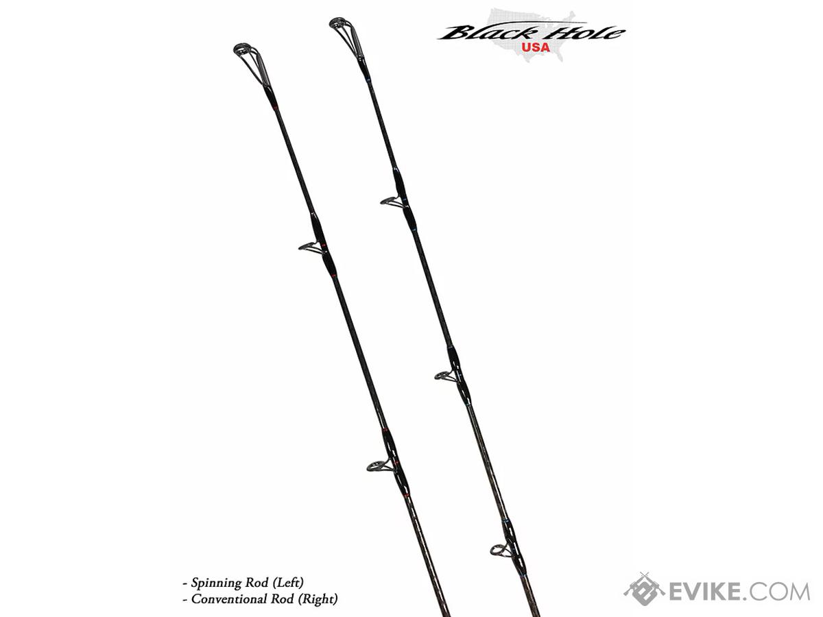 Black Hole USA Cape Cod Special One Piece Jigging Rod (Model: 250g 54B /  Spiral Conventional)