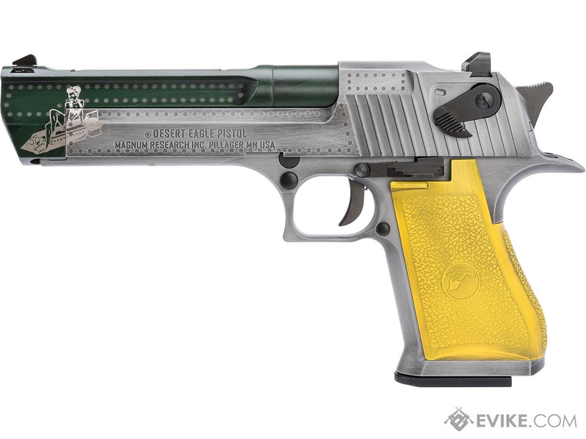 Cybergun WE Desert Eagle Gas GBB Airsoft Pistol ( Silver ) ( Asia Market  Edition )