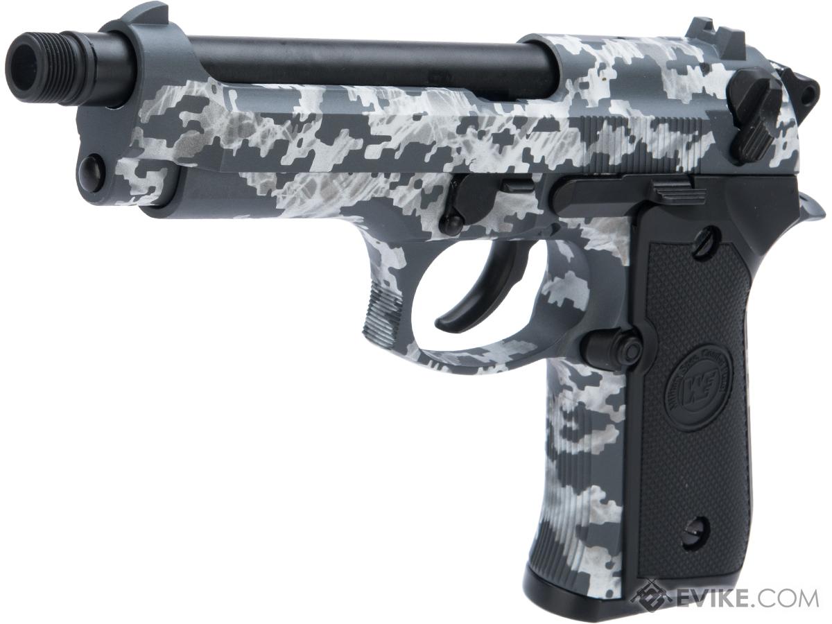 WE-Tech M9 Heavy Weight Airsoft GBB Professional Training Pistol w/ Black Sheep Arms Custom Cerakote (Color: Brush Digi)