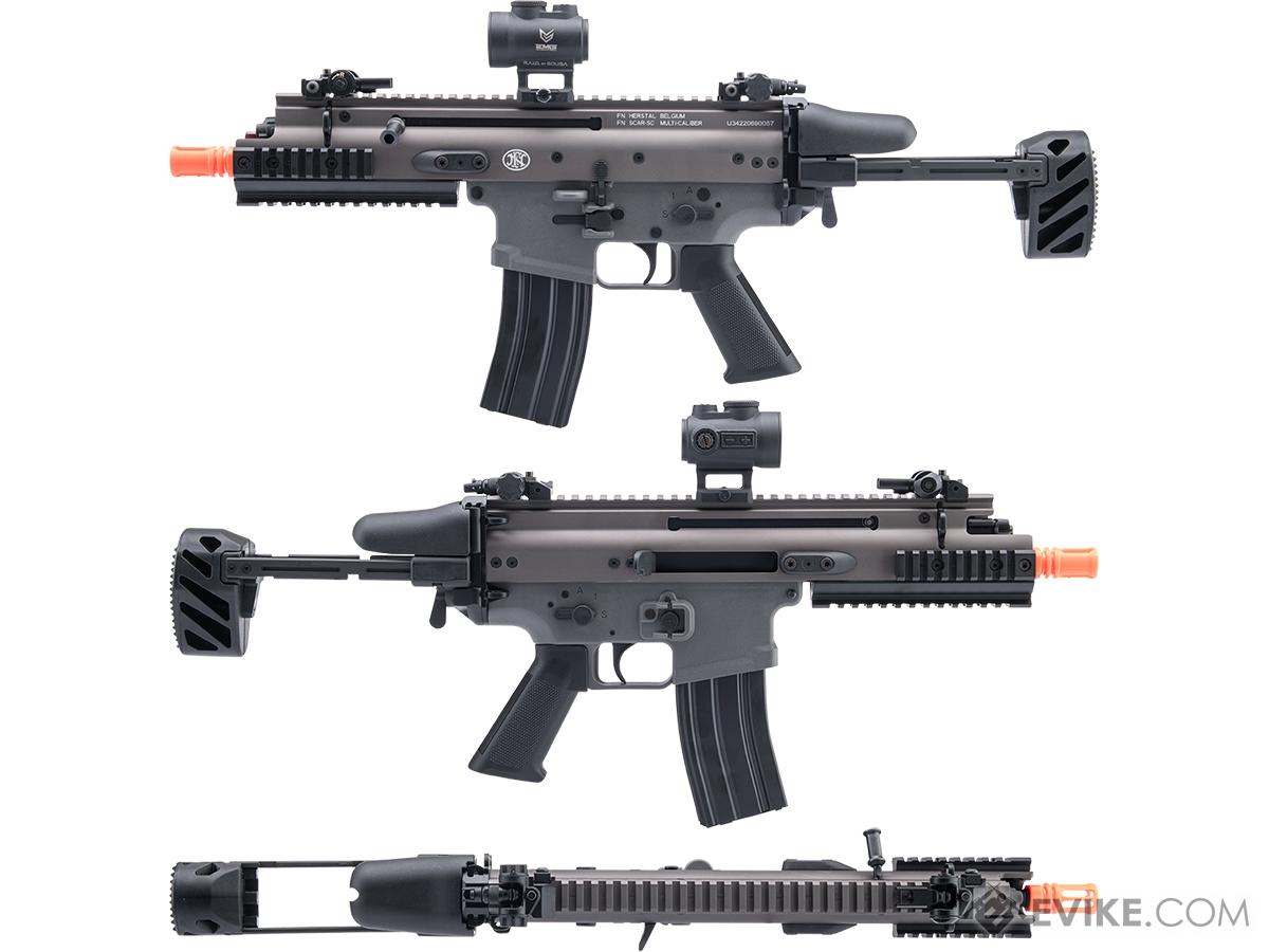 Cybergun FN Herstal-Licensed SCAR-SC Compact Airsoft B.R.S.S. AEG PDW by  BOLT (Color: Grey), Airsoft Guns, Airsoft Electric Rifles - Evike.com  Airsoft Superstore