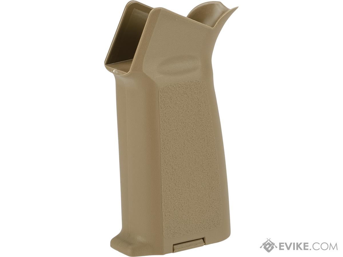 Bolt Airsoft BOM Ergonomic Polymer Motor Grip (Color: Tan)