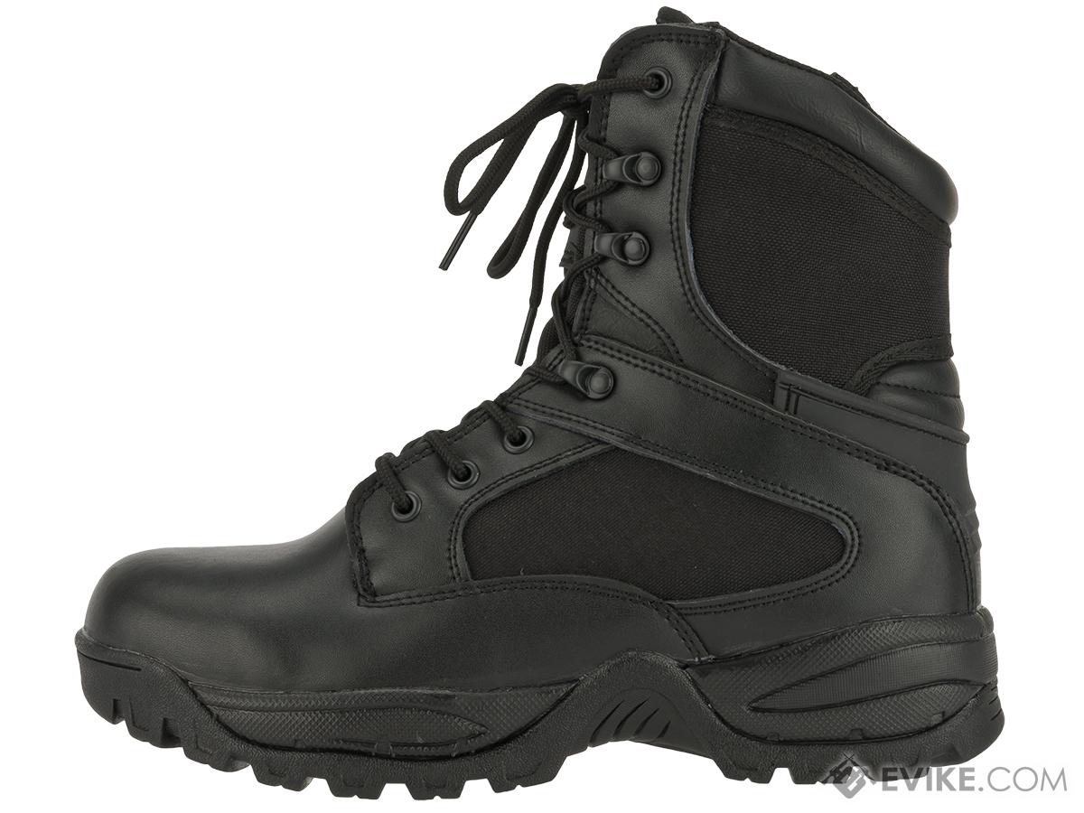 Tru-Spec Tactical Side Zipper Boots (Color: Black / 12), Tactical Gear ...