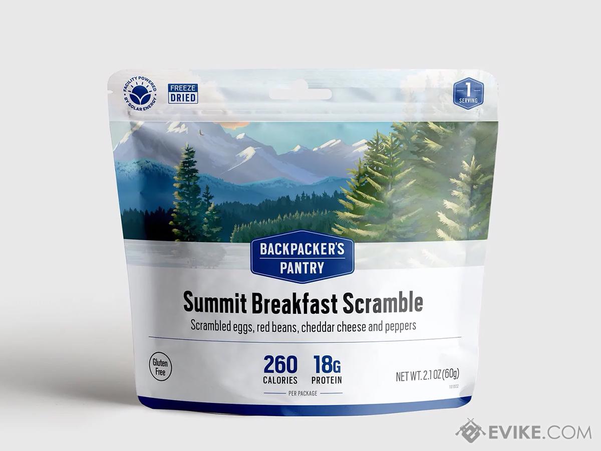 Backpacker's Pantry Freeze Dried Camping Food (Model: Breakfast / Summit Breakfast Scramble)