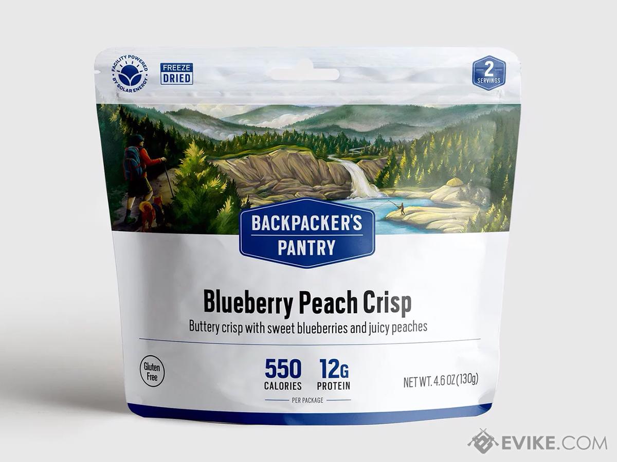 Backpacker's Pantry Freeze Dried Camping Food (Model: Dessert / Blueberry Peach Crisp)