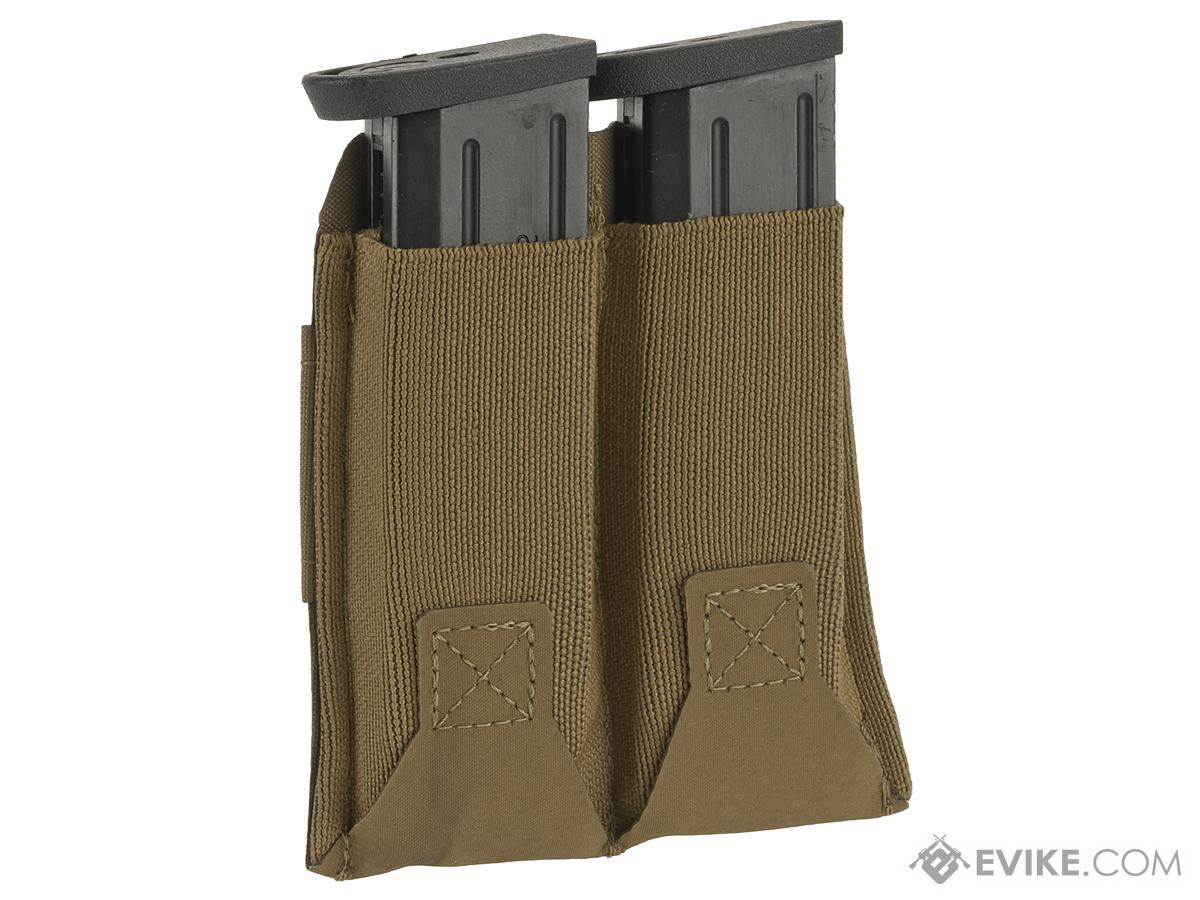 Blue Force Gear Belt-Mounted Ten-Speed Double Pistol Magazine Pouch (Color: Coyote Brown)