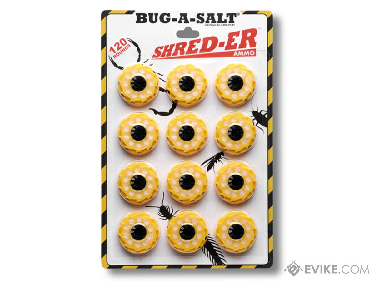 Bug-A-Salt SHRED-ER Cylinder Salt Ammo Pack (Model: 12x Pack)