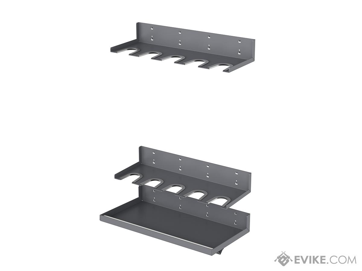 EMG Battle Wall System Weapon Display & Storage Solution 3-Tier 5 Rifle Vertical Gun Rack