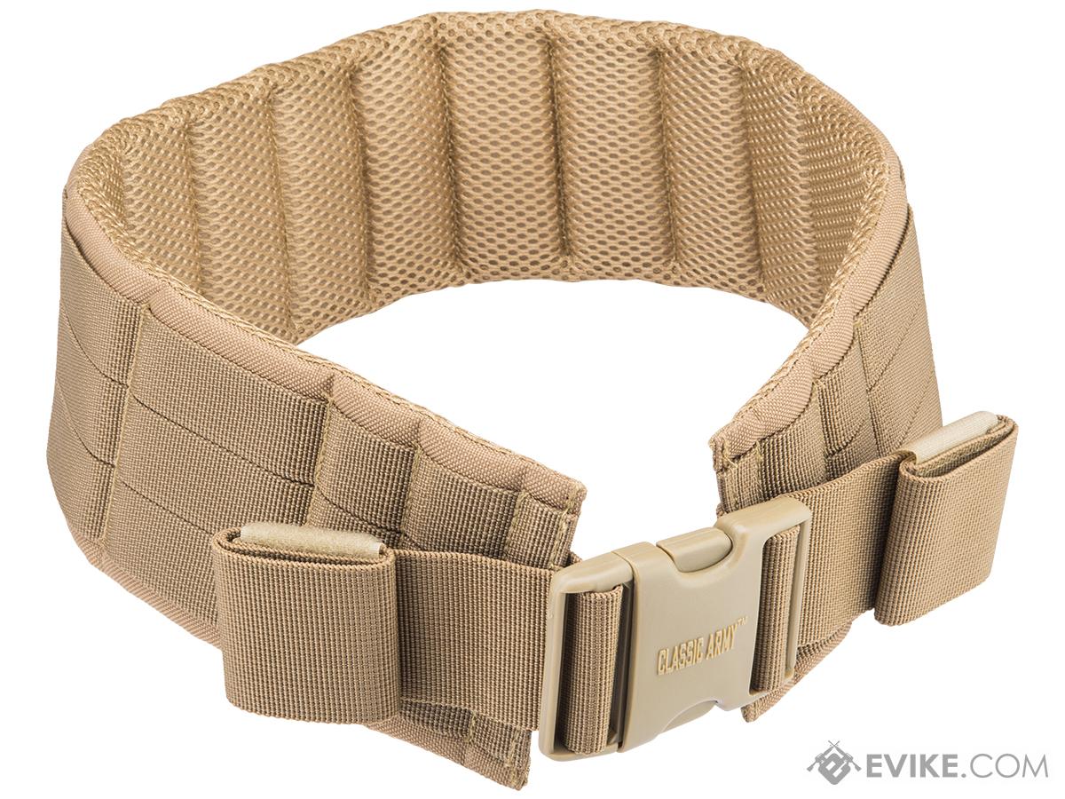 Classic Army Tactical MOLLE Belt (Color: Khaki), Tactical Gear/Apparel,  Belts -  Airsoft Superstore