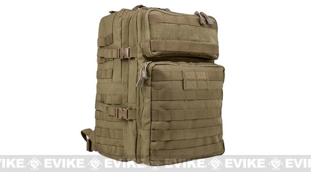 VISM by NcStar 3 Day Assault Backpack (Color: Tan)