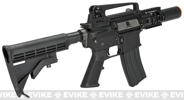 Evike Class I Custom WE Open Bolt Full Metal M4 CQB "Fighting Cat ...