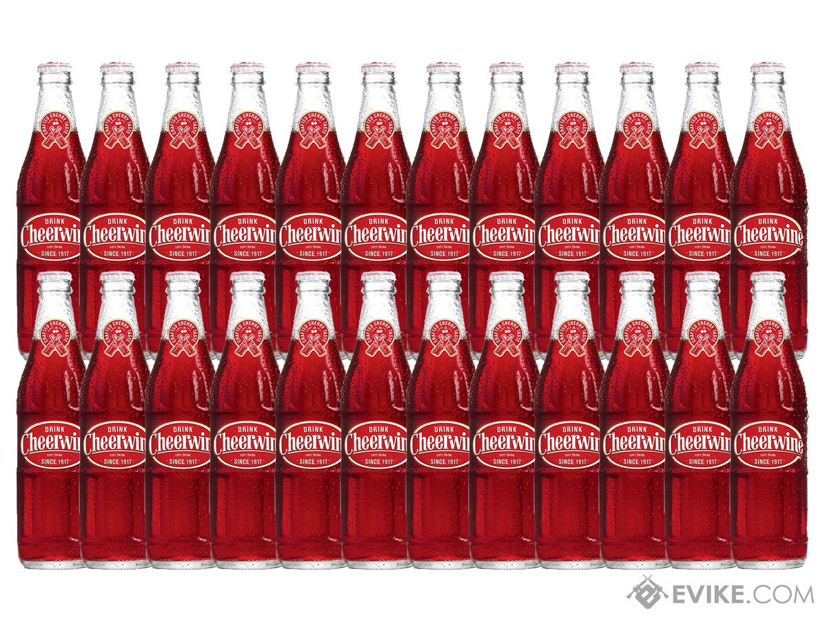 Carolina Beverage Corporation Cheerwine Retro Soda Beverage (Model: 24 Pack)