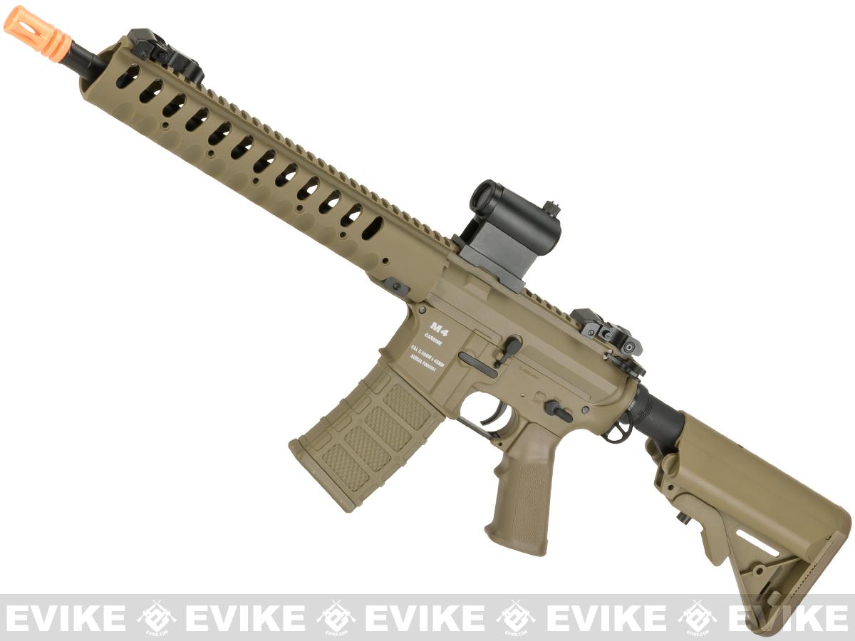 Classic Army Delta 12 Airsoft M4 AEG with Polymer Receiver (Color: Dark Earth)