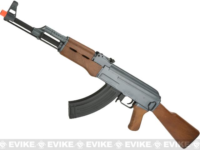 CYMA Sport AK47 Airsoft AEG Rifle (Model: Faux Wood Furniture 