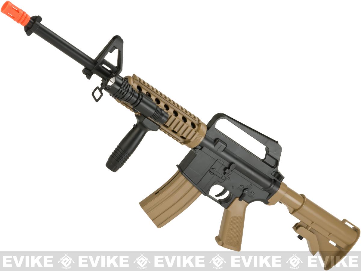 Colt Licensed M4A1 RIS and 1911 Spring Powered Ops Kit - Dark Earth ...