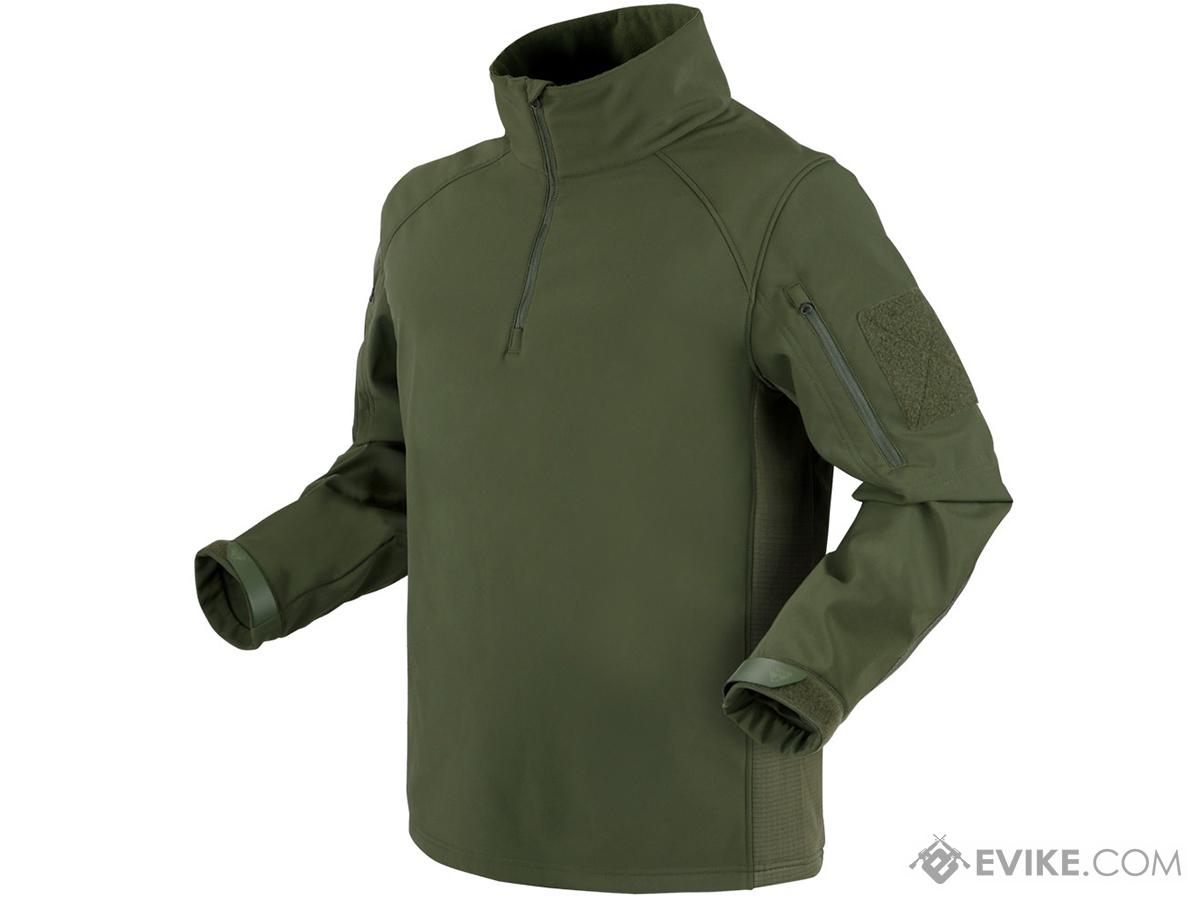 Condor Patrol 1/4 Zip Soft Shell Top (Color: OD Green / Large)