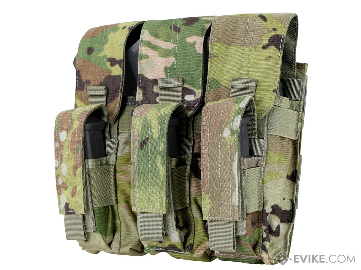 Condor Triple AK Kangaroo Magazine Pouch (Color: Scorpion), Tactical ...