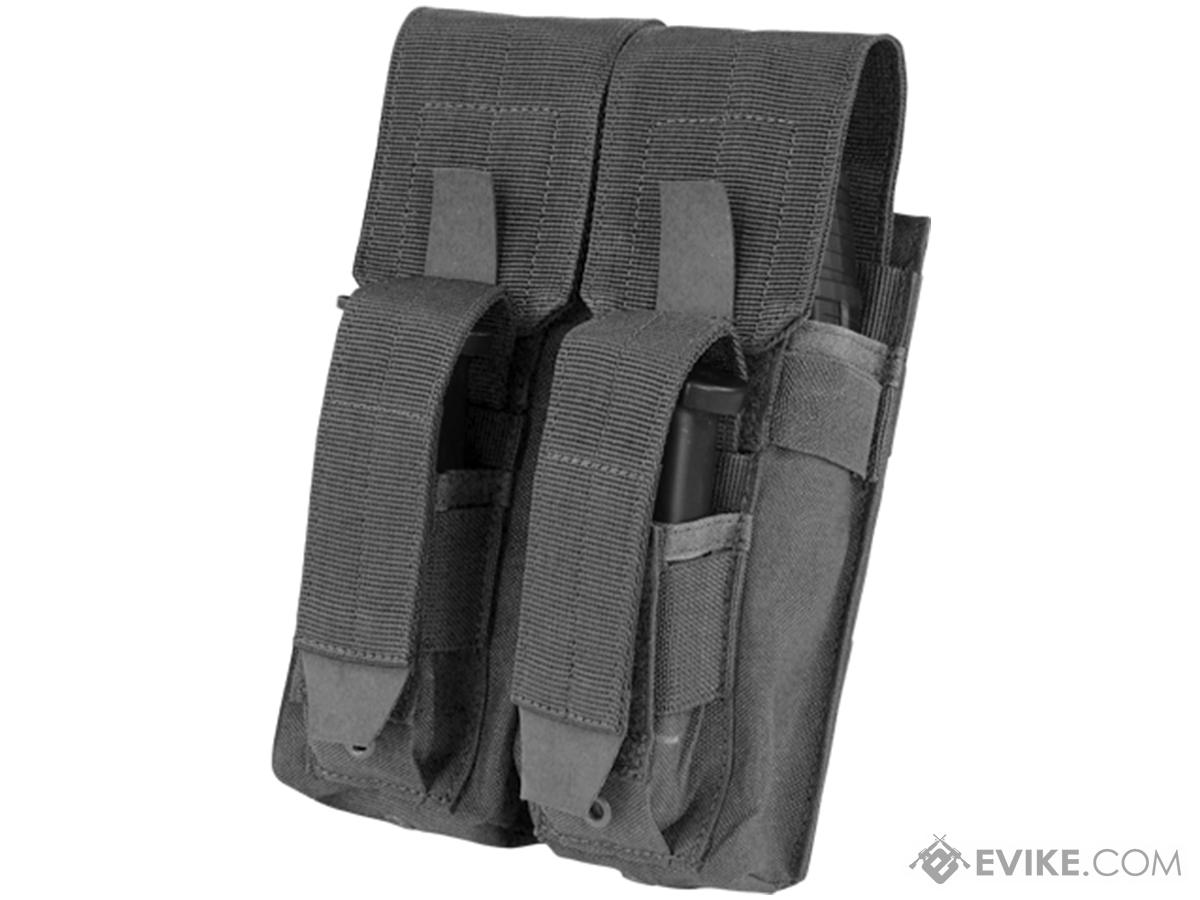 Condor Double AK Kangaroo Magazine Pouch (Color: Black)