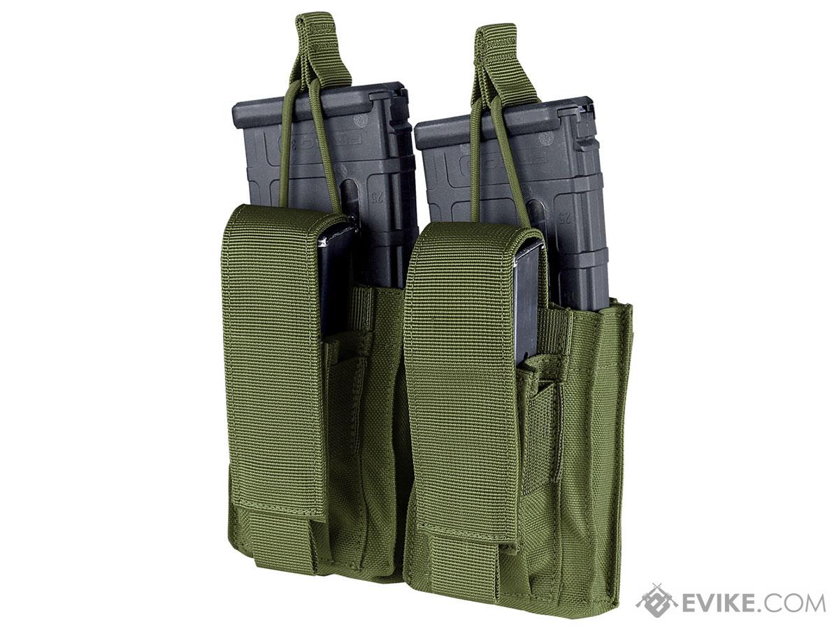 Condor Gen 2 Double Kangaroo Mag Pouch for M4/M16 (Color: Olive Drab)