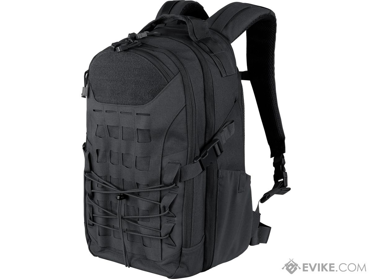 black tactical backpack