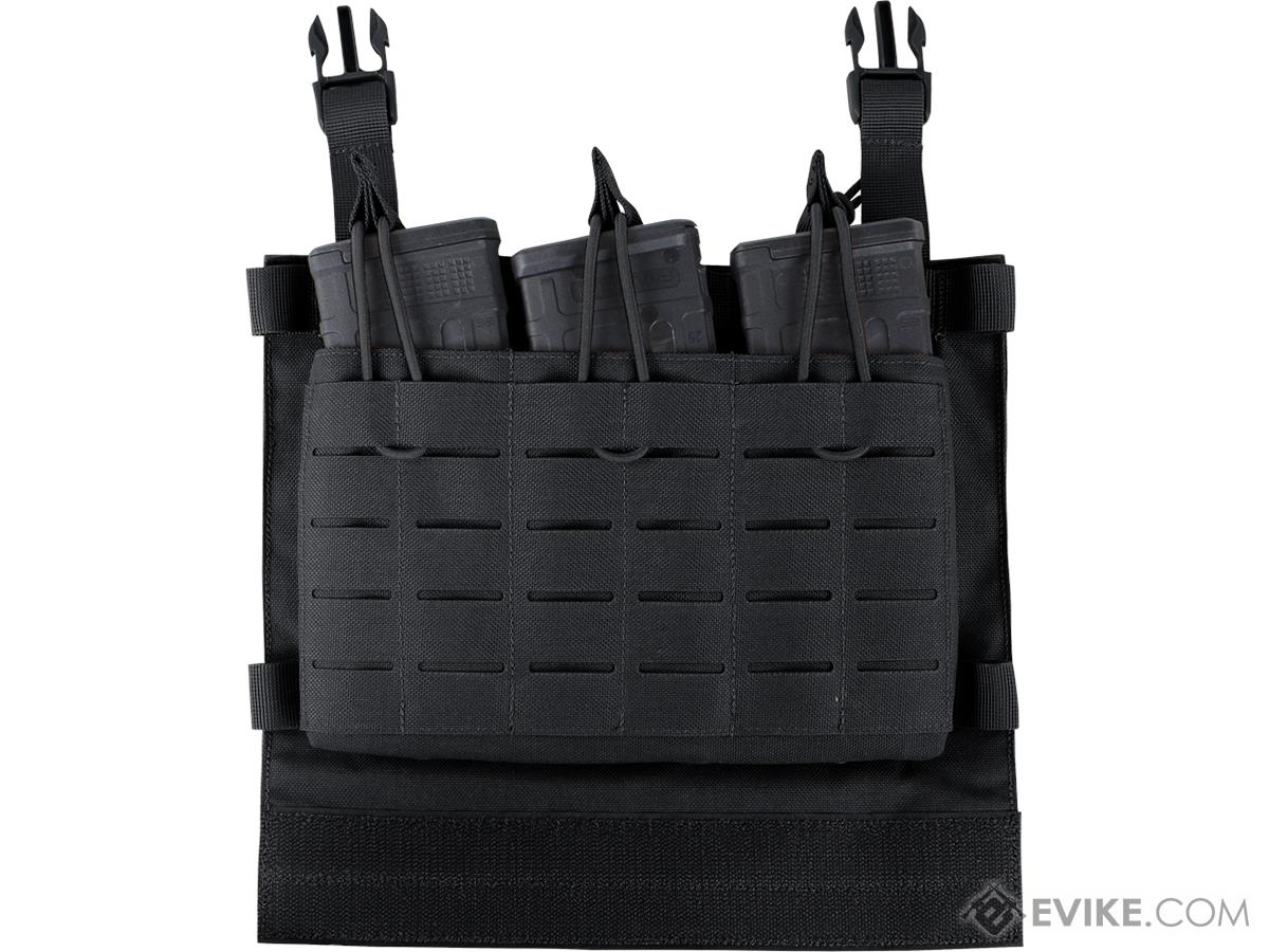 Condor LCS VAS Triple Magazine Panel for Vanquish Plate Carriers (Color: Black)