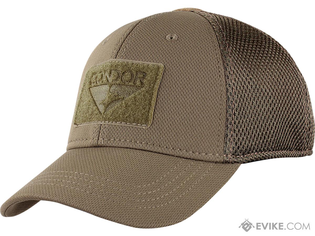 Condor Flex Tactical Mesh Cap (Color: Brown / Small/Medium)