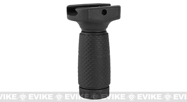 G&P Tactical Rubber Vertical Grip (Pattern: Scale Pattern / Short / Black)