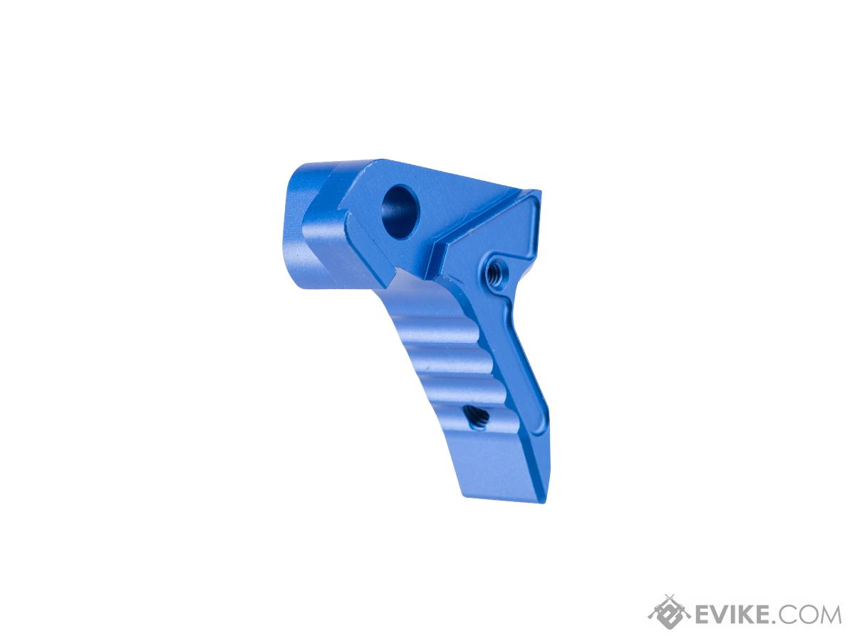 CowCow Technology CNC Aluminum Adjustable Trigger for Action Army AAP-01 Airsoft Gas Blowback Pistols (Color: Blue)