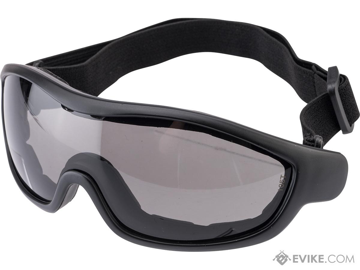 Game Face Lunettes Airsoft Goggles (Color: Black / Smoke Lens)