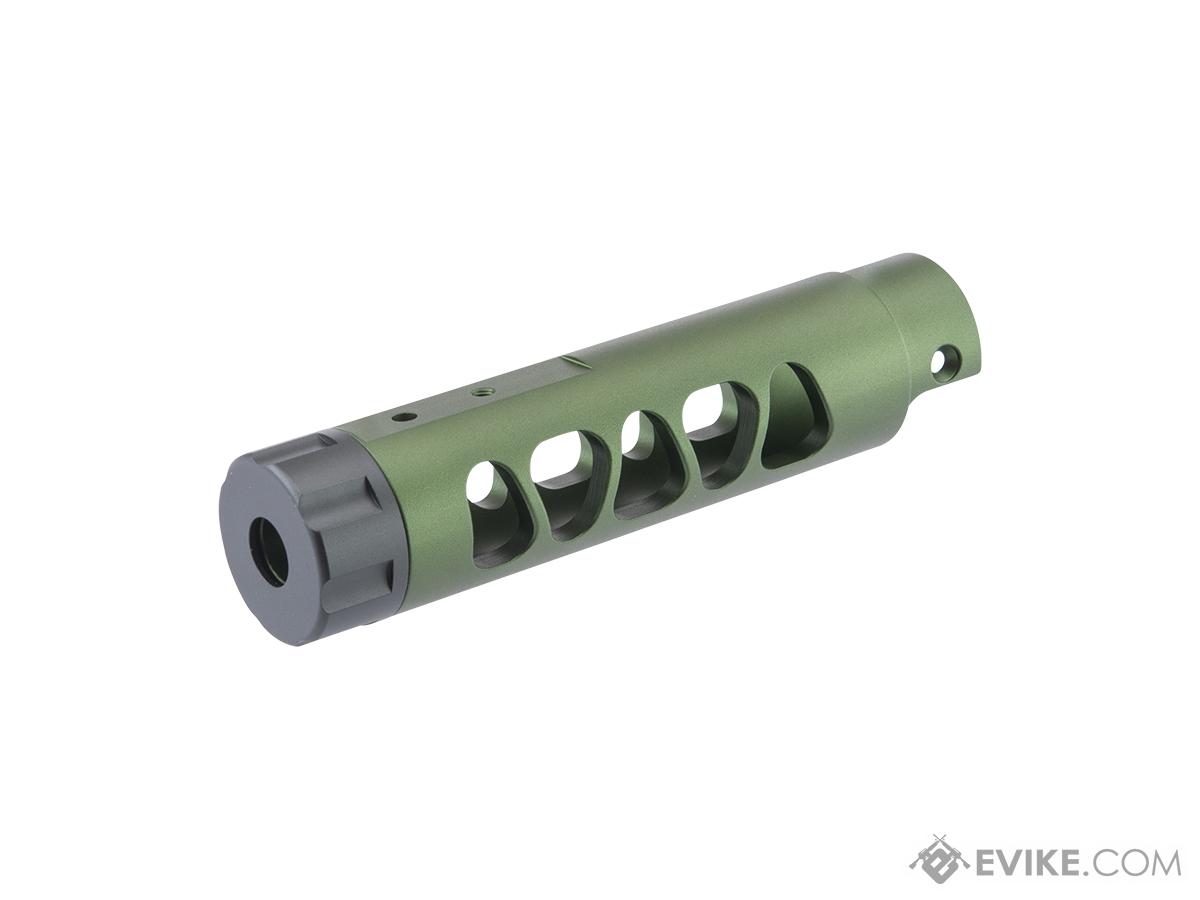 CTM CNC Type-B Outer Barrel Case for AAP-01 Assassin Gas Airsoft Pistol (Color: Ranger Green)