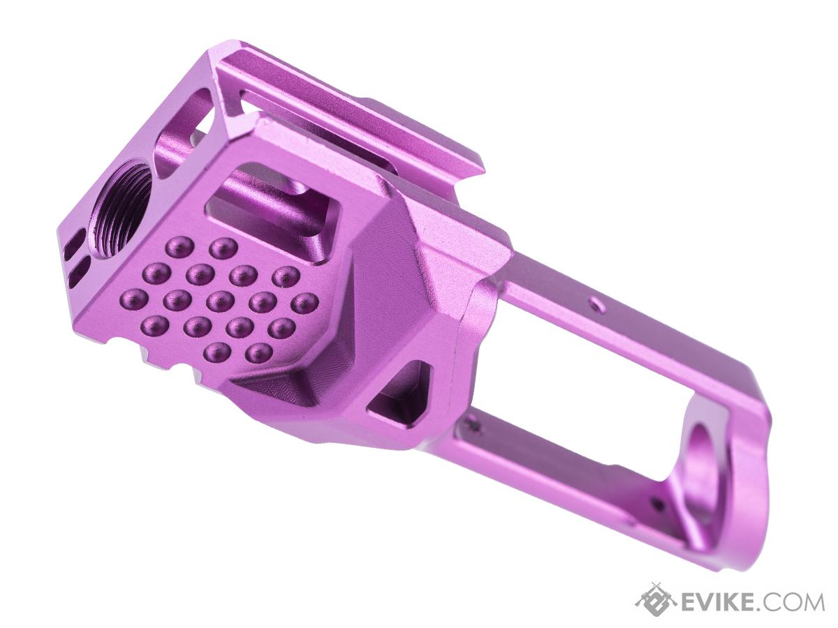 CTM CNC FUKU-2 Compensator for AAP-01 Gas Blowback Airsoft Pistols (Color: Violet)