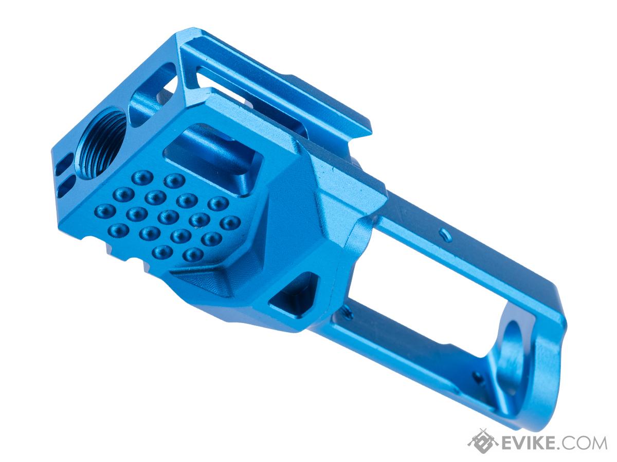 CTM CNC FUKU-2 Compensator for AAP-01 Gas Blowback Airsoft Pistols (Color: Blue)