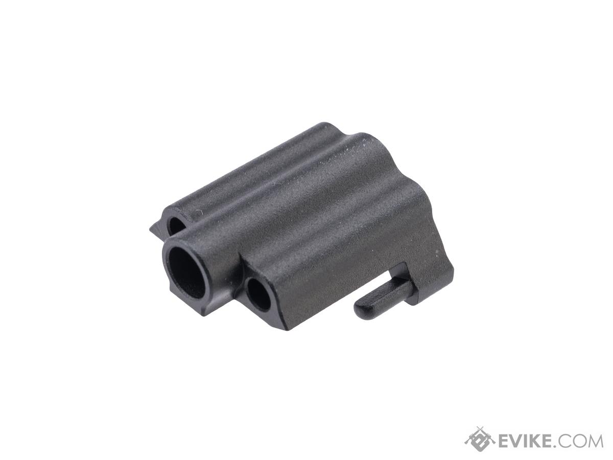 CTM CNC Nozzle Block for Action Army AAP-01 Gas Blowback Airsoft Pistols (Color: Black)