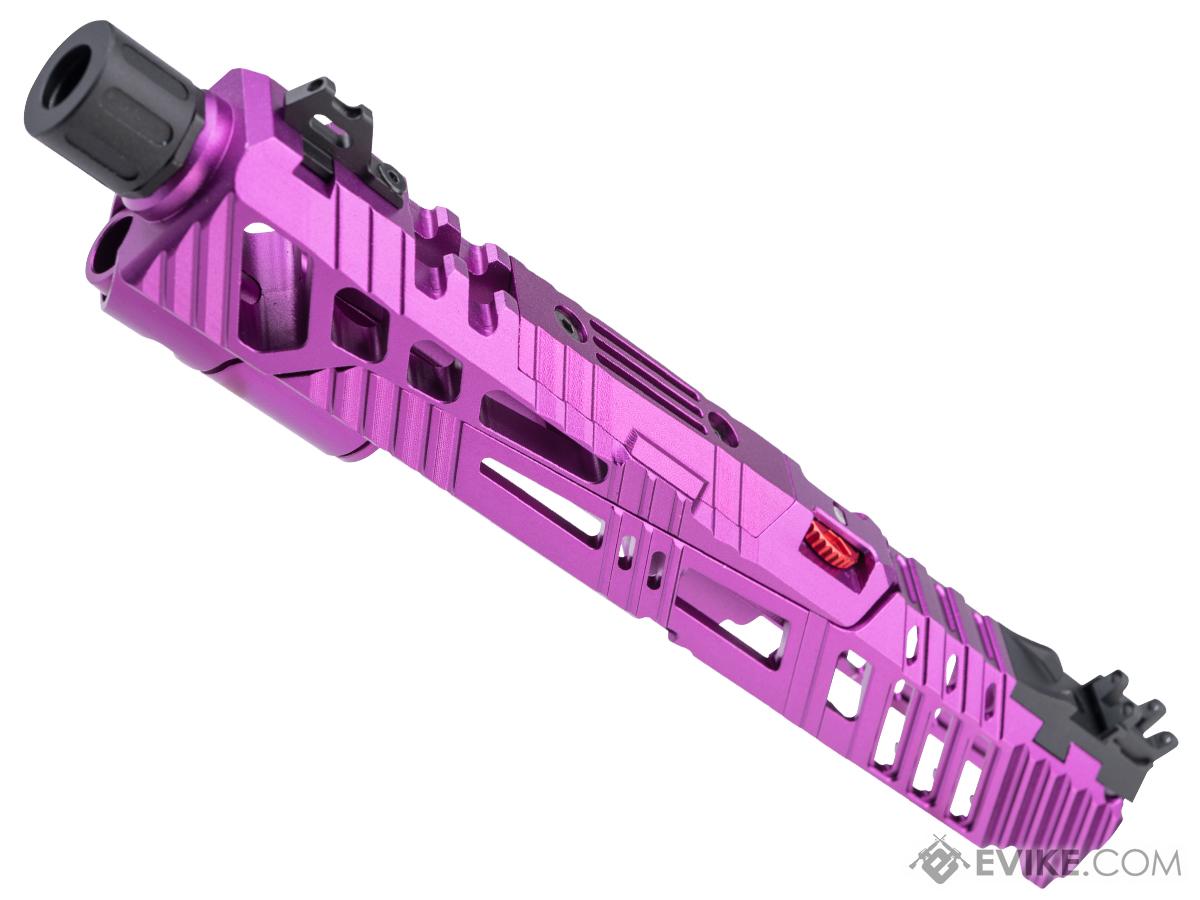 CTM Superline CNC Split Slide for Tokyo Marui Hi-CAPA 5.1 Gas Blowback Airsoft Pistols (Color: Violet)