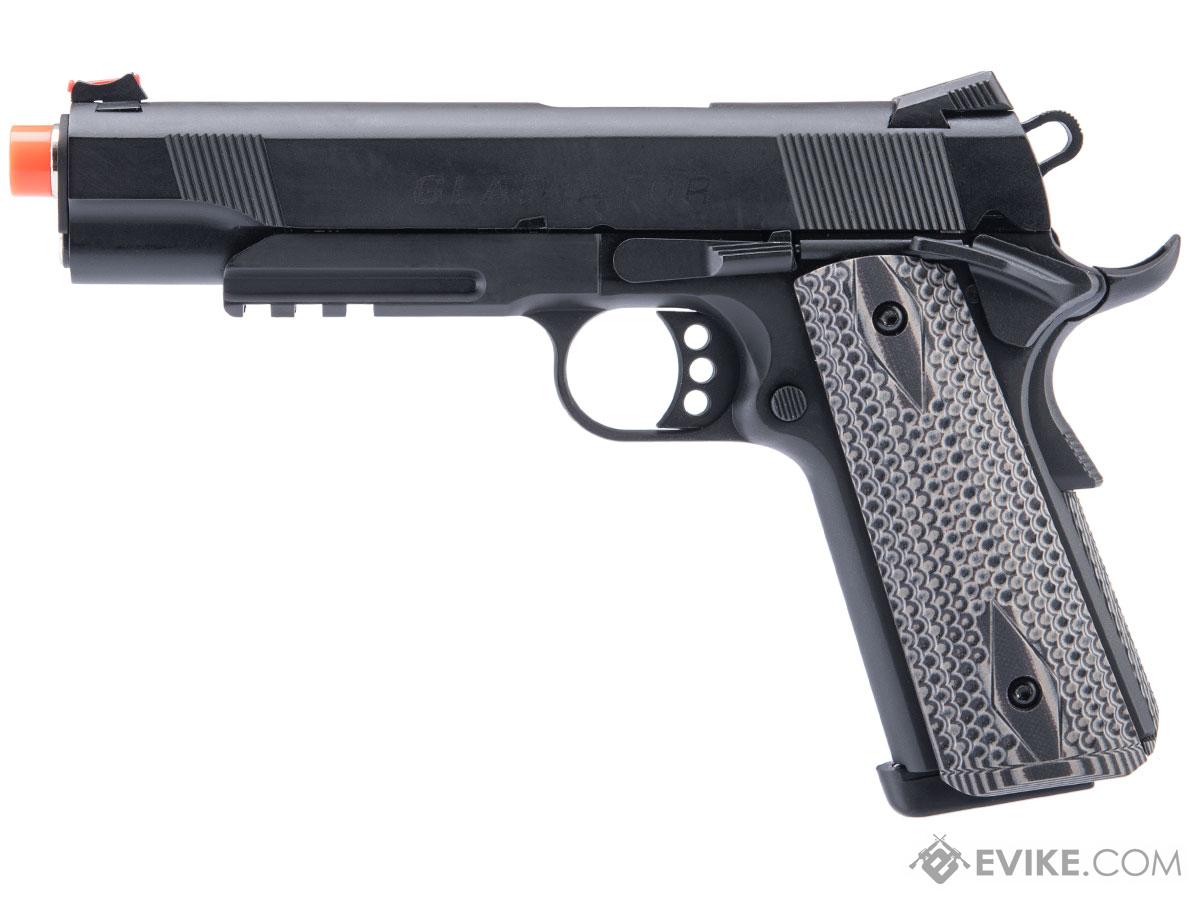 APS 1911 Gladiator Gas Blowback Airsoft Pistol w/ Angel Custom CNC G10 ...