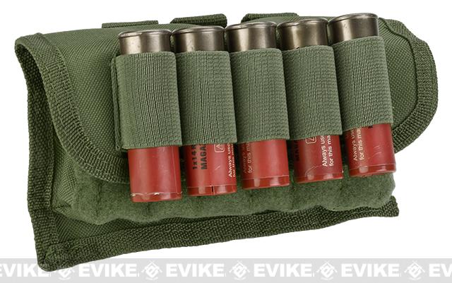 NcSTAR 17rd Tactical Shotgun Shell Pouch (Color: OD Green)