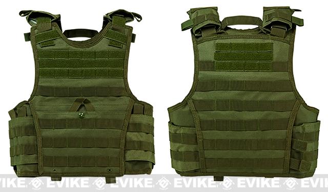 VISM / NcStar Expert Tactical Plate Carrier (Color: OD Green / Small ...