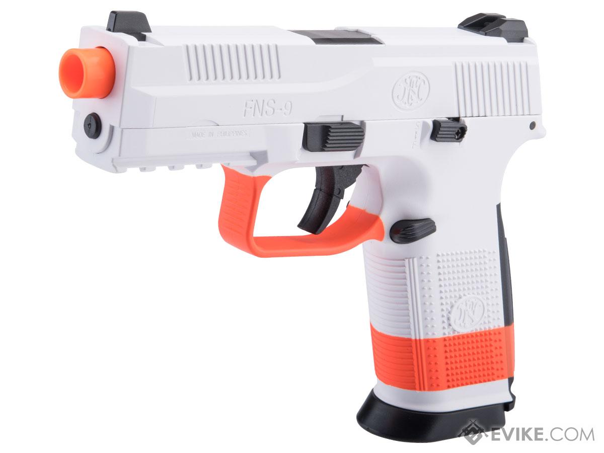 SoftAir FN Herstal Tactical  FNS-9 Airsoft Spring Powered Pistol (Color: SB199 Blizzard Warning White)