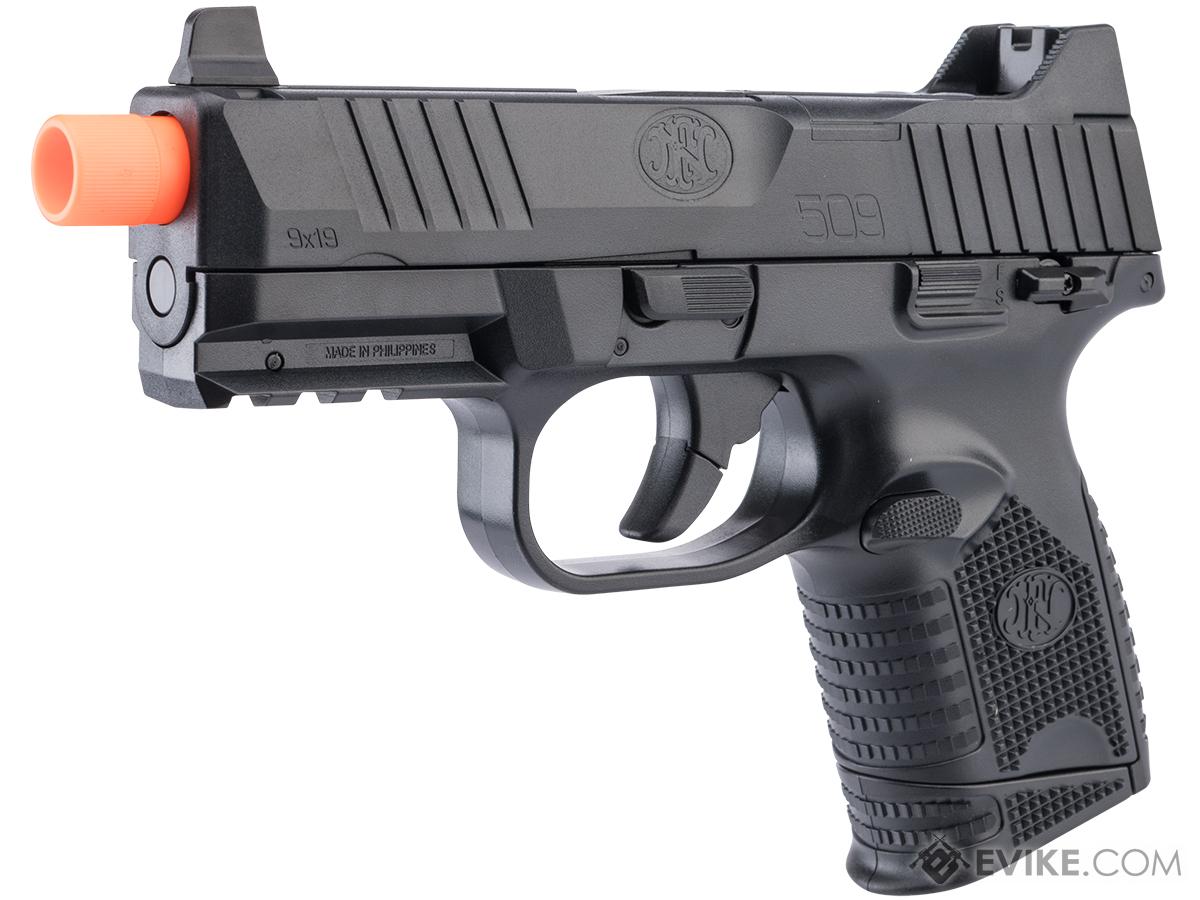 SoftAir FN Herstal Licensed 509 Compact Tactical Airsoft Spring Pistol (Color: Black)