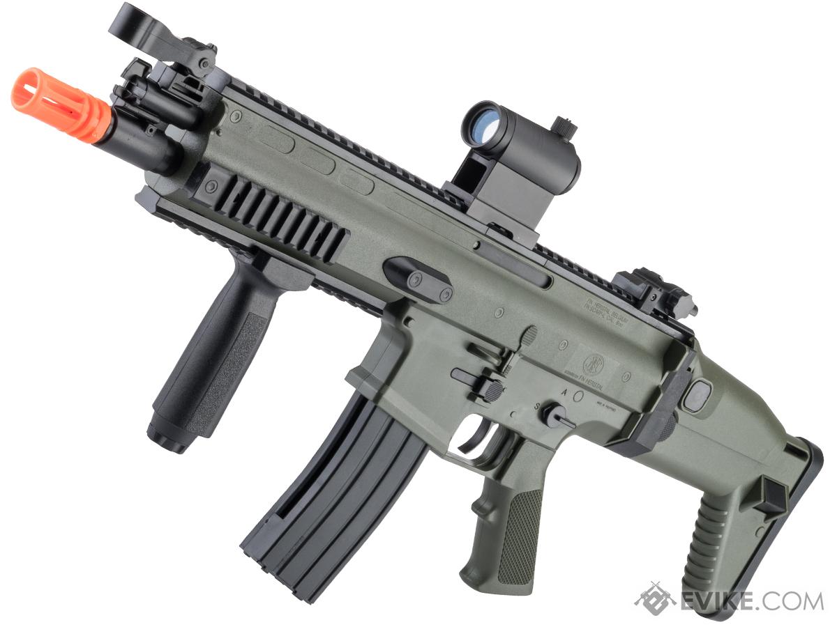 Cybergun SCAR-L Licensed Full Size Spring Powered Airsoft Rifle (Color: Ranger Green / Gun Only)