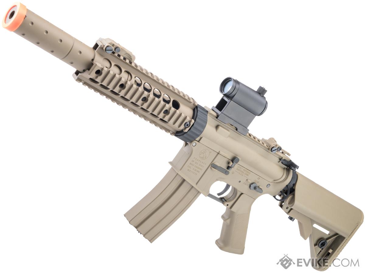 Cybergun Licensed Colt Sportsline M4 AEG Rifle w/ G3 Micro-Switch Gearbox (Model: Silent Ops 7 / Tan)