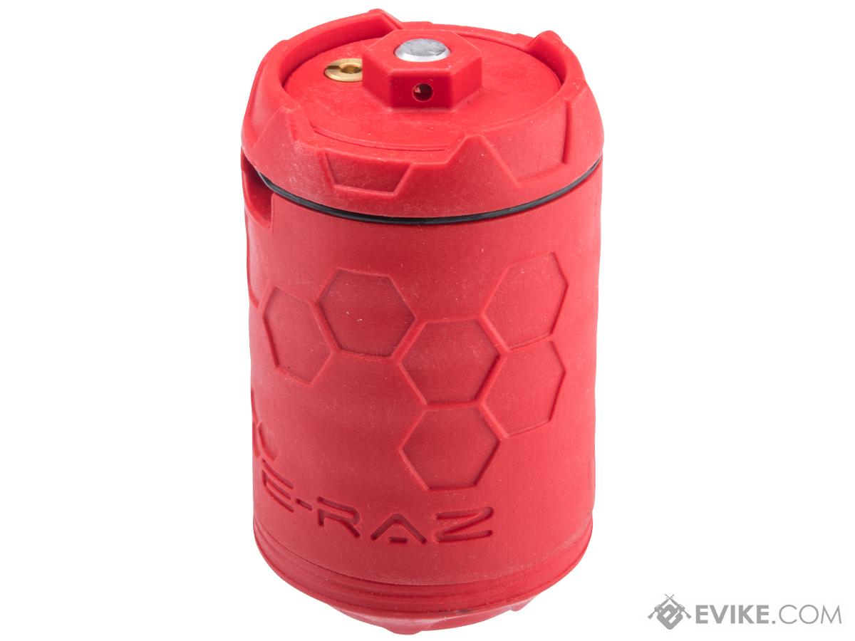 Swiss Arms ERAZ Polymer 360 Degree Reusable Green Gas Grenade (Color: Red)