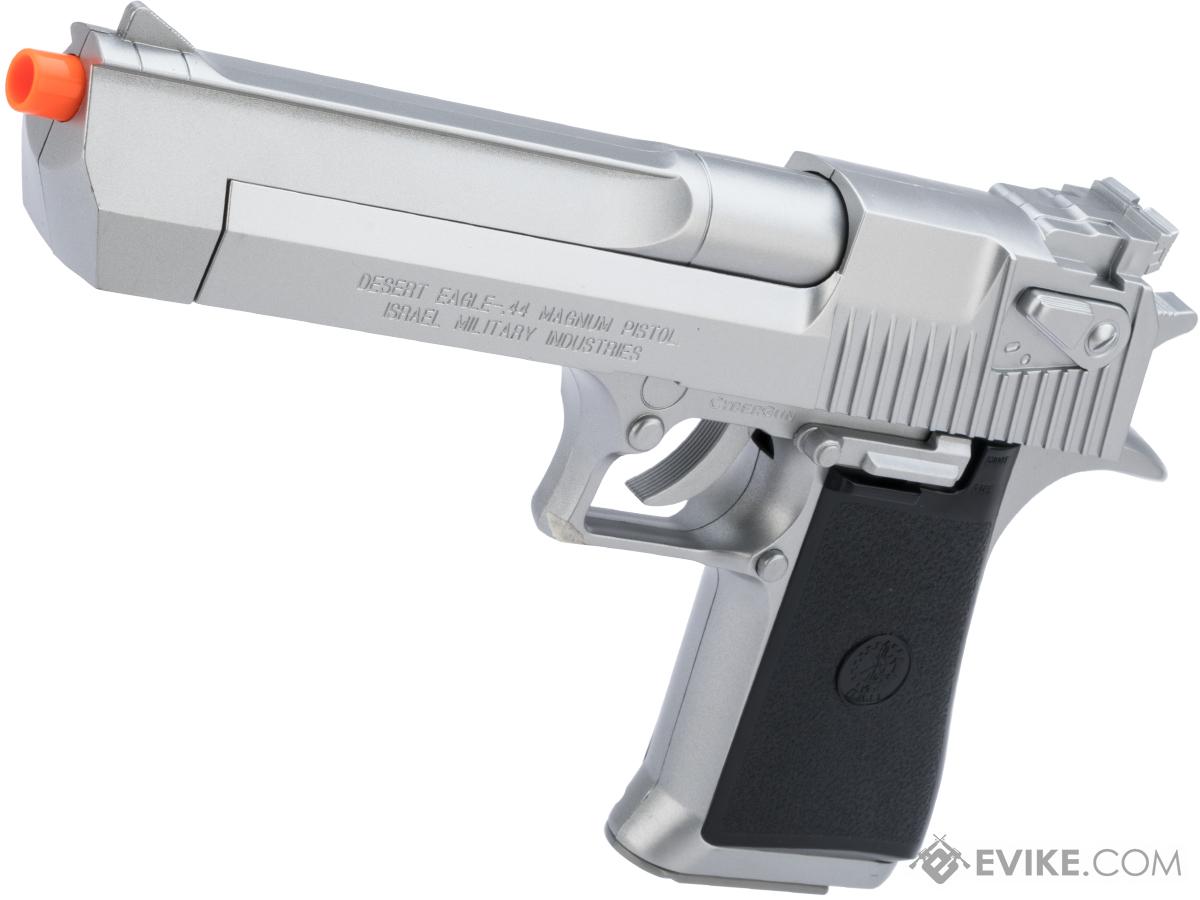 Desert Eagle Licensed Magnum 44 Airsoft Pistol (Color: Silver