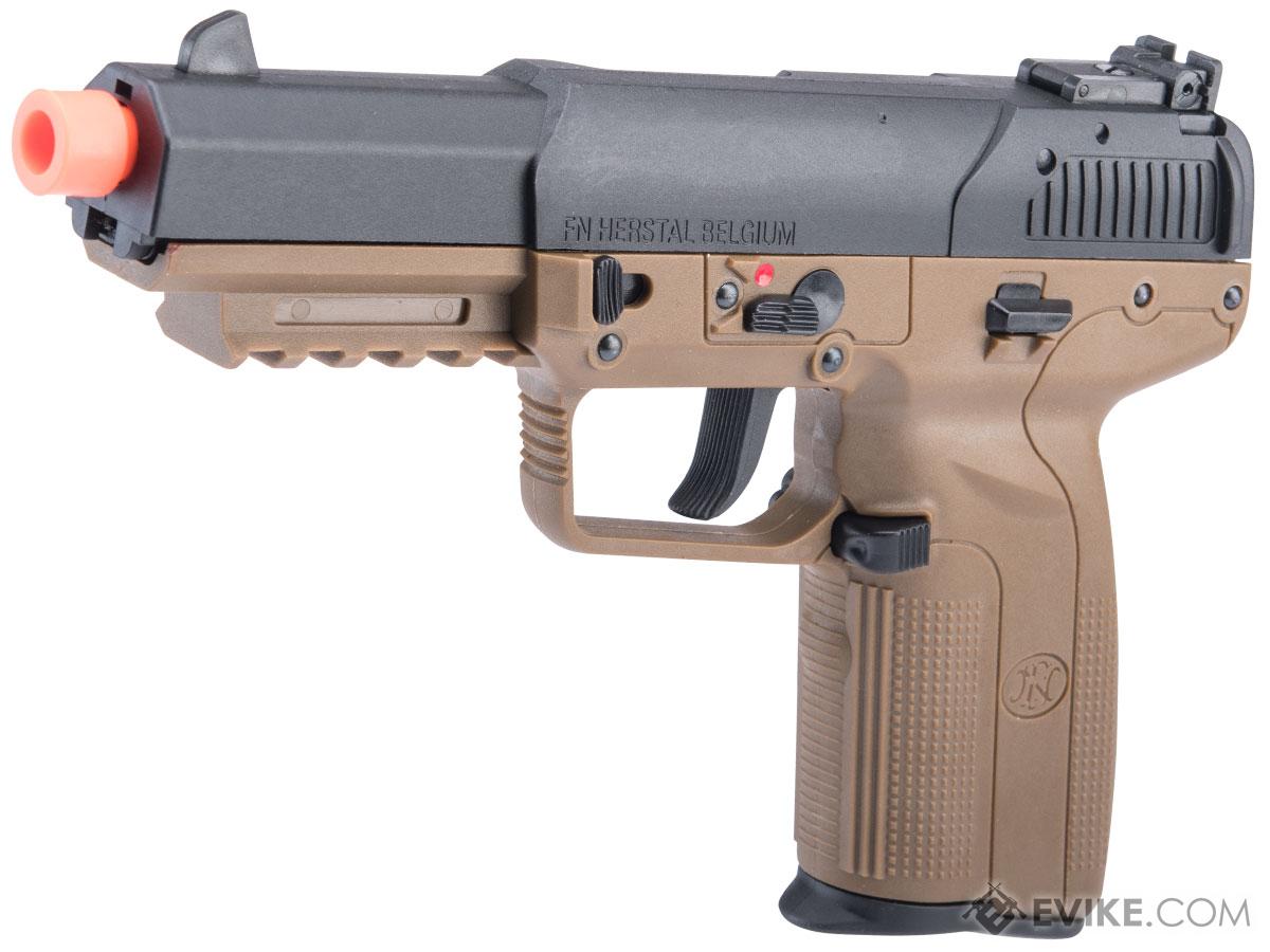 FN Herstal Licensed Five-seveN Airsoft GBB Pistol by Cybergun (Color: Flat  Dark Earth), Airsoft Guns, Gas Airsoft Pistols -  Airsoft  Superstore